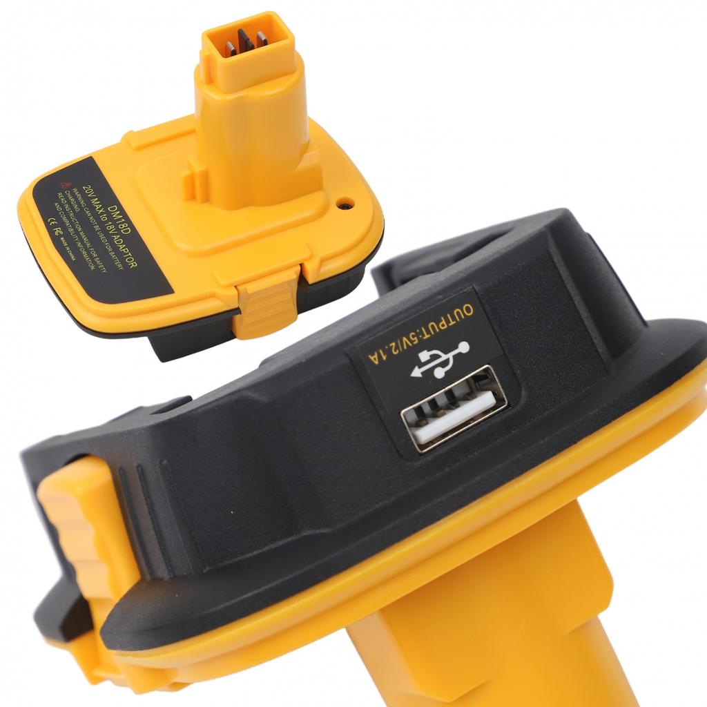 DM18D Battery Adapter for Dewalt: Power your 18V tools with tools