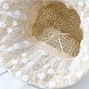 New Lace Mesh Straw Hat Splicing Women's Summer Sunscreen Visor Hat Big Brim Sun Hat Vacation Beach