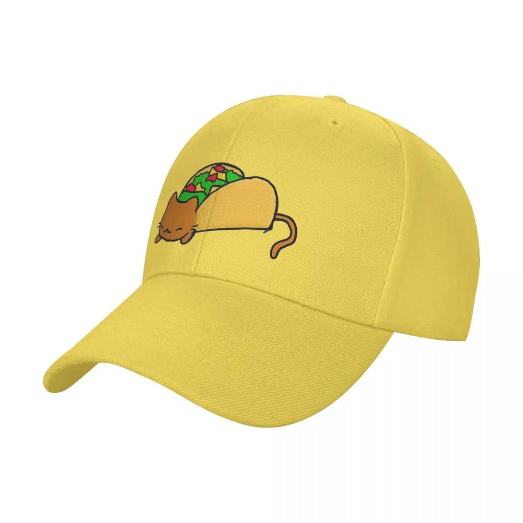 Taco cat Baseball Cap Anime Hat sun caps Womens Beach Outlet 2025 Mens