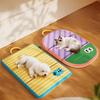 Anti-Slip Pet Sleeping Pad Wear-resistant Pet Rest Cushion Universal Pet Dog Cooling Mat  Summer