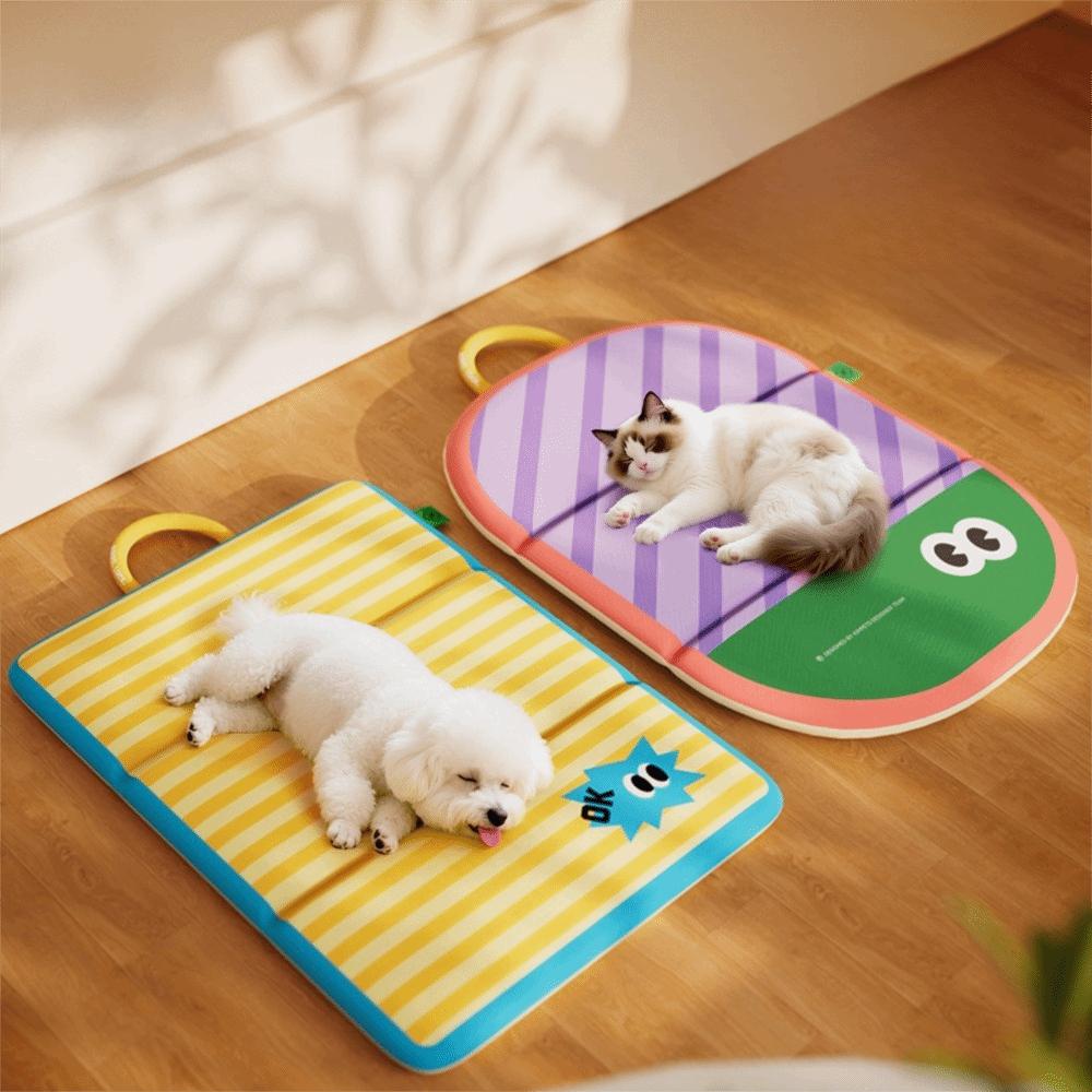 Anti-Slip Pet Sleeping Pad Wear-resistant Pet Rest Cushion Universal Pet Dog Cooling Mat Summer