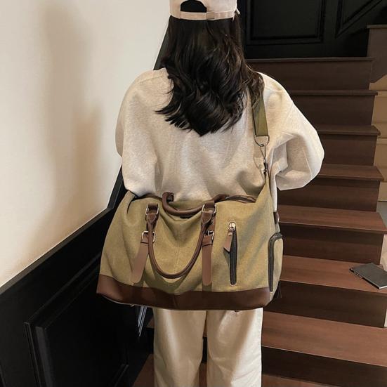 Weekender Duffle Bag Große Handgepäck-Tragetasche mit Schuhfach Crossbody Reise-Übernachtungstasche für Fitnessstudio Krankenhaus Yoga Tanz