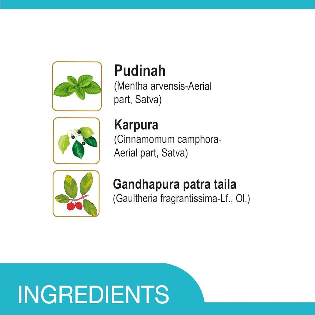 Amrutanjan Relief Nasal Inhaler 0.75 G Pack Of 4 | Quick Nasal Congestion Support | Portable Aroma Stick For Clear Breathing And Refreshing Feel