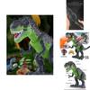 Remote Control Spray Dinosaur With Egg Laying And Projection For Childrens Gift