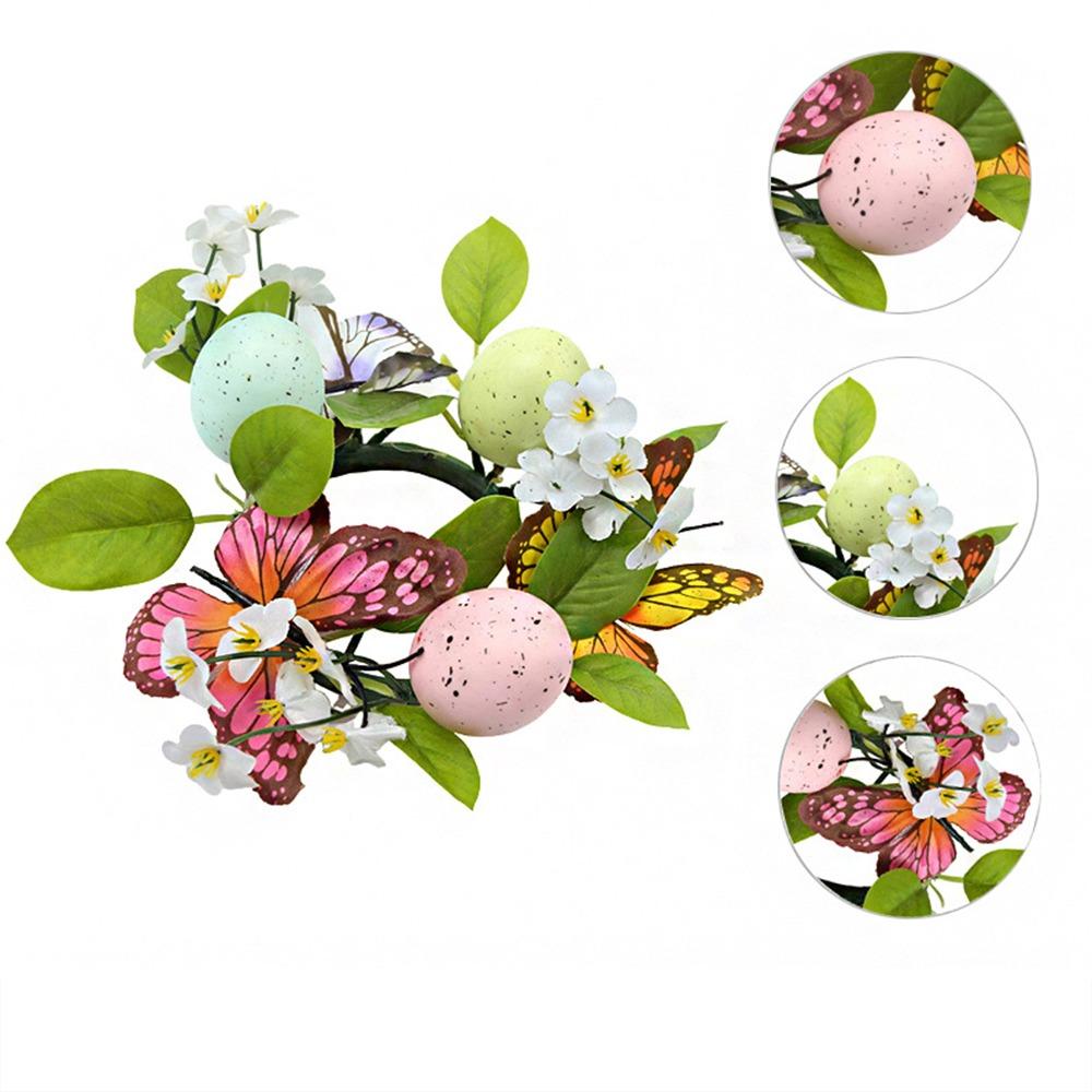 Easter Decor Easter Garland Berries Eggs Artificial Egg Hanging Garlands Vine Arch Decoration Spring Floral Garland
