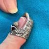 Metal Open Nail Acorn Thimble DIY Craft Embroidery Finger Protector Retro Sewing Thimble  Household