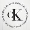 Calvin Klein Crew Neck Short Sleeve with Round Size M [Calvin Klein] Men's T-Shirt Logo, White, [Used]