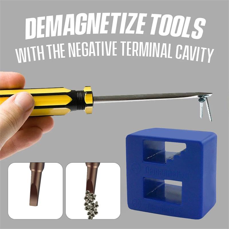 Precision magnetizing and degausser screwdriver magnetizing and degaussing screw two-in-one fast magnetizing and degaussing tool