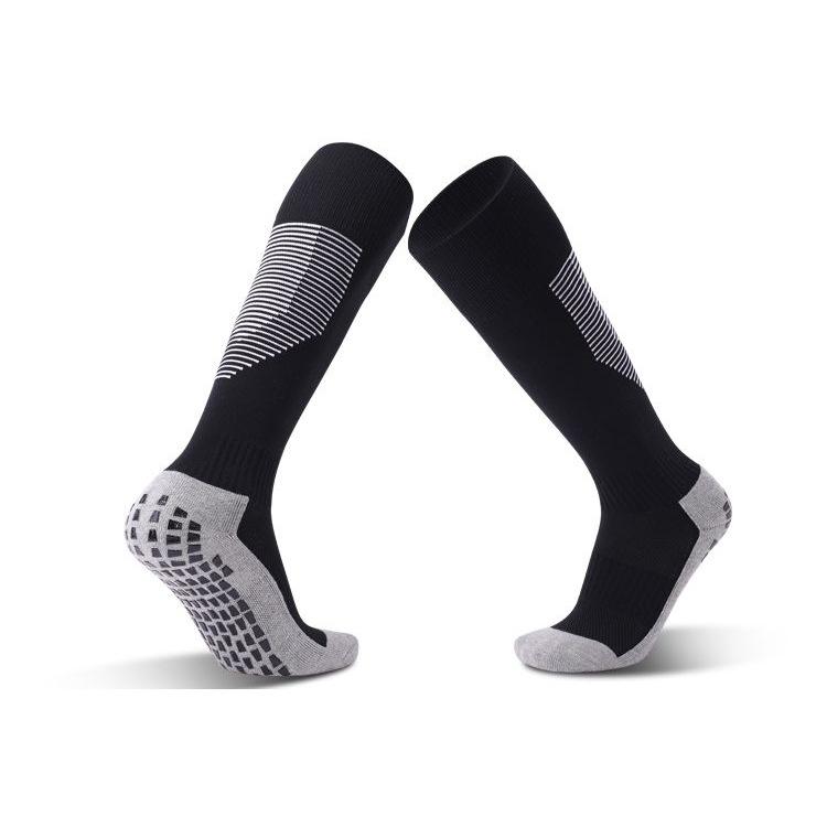 Professional Football Socks Men'S Long Tube Point Rubber Socks Towel Bottom Thickened Sports Non-Slip Socks Sweat-Absorbing High Tube Socks