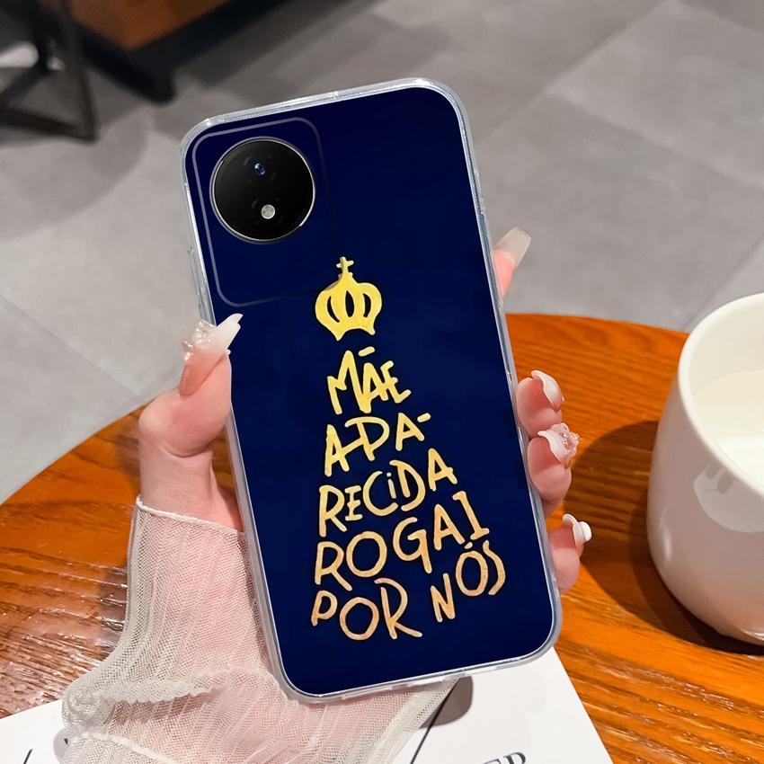 For Vivo Y02 Y02A Y02S Y10 Y11 Y12 Y12a Y13 Y15 Y15a Y16 Y17 Y19 Clear TPU Case Ocean Whale Pattern Anti Drop Back Cover For Vivo Silicone Phone Shell