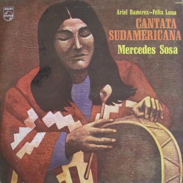

LP Record MERCEDES SOSA Cantata Sudamericana 6347080 PHILIPS 1972 Uruguay Folk Used