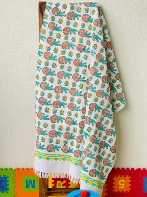 Blockprint Soft Cotton Towel