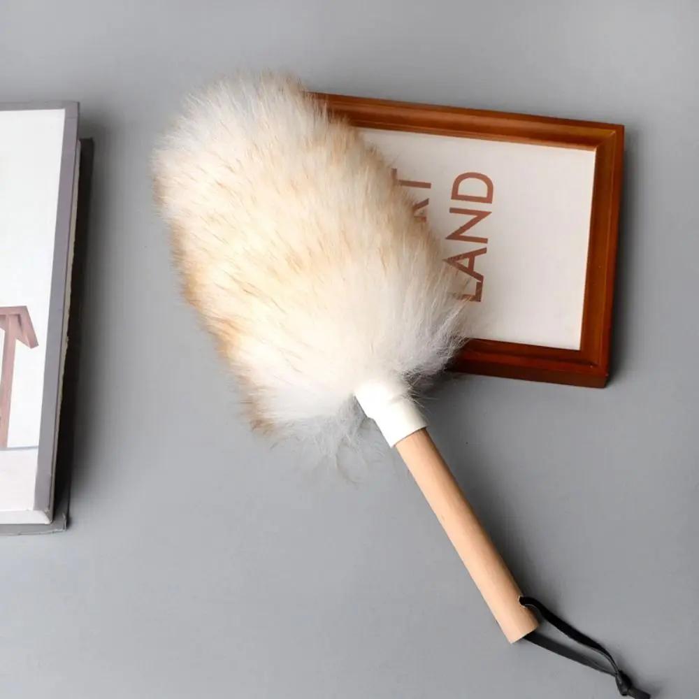 Wool Duster Household Cleaning Dust Duster Brush Car Cleaning Sweeping Dust Home Daily Use Washable Clean Houseware Tools use