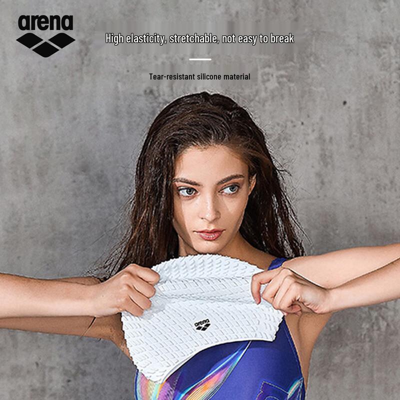 Arena Unisex Silicone Bubble Swimming Cap