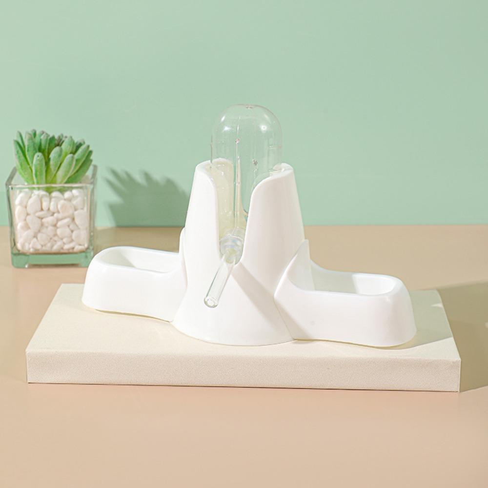 Large Capacity Automatic Feeder with Stand Holder Pet Eating Utensils Hamster Water Dispenser