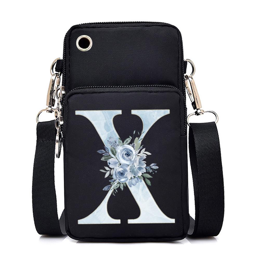 Letter Printing Go Out Portable Messenger Bag Shoulder Bag Men And Women Casual Simple