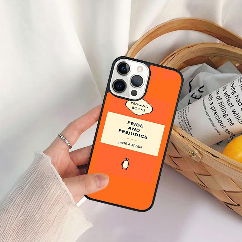 Cover Book Jane Austen Phone Case For iPhone 17 Air 16 15 14 11 12 13 Pro  MAX Plus coque Cover Shell