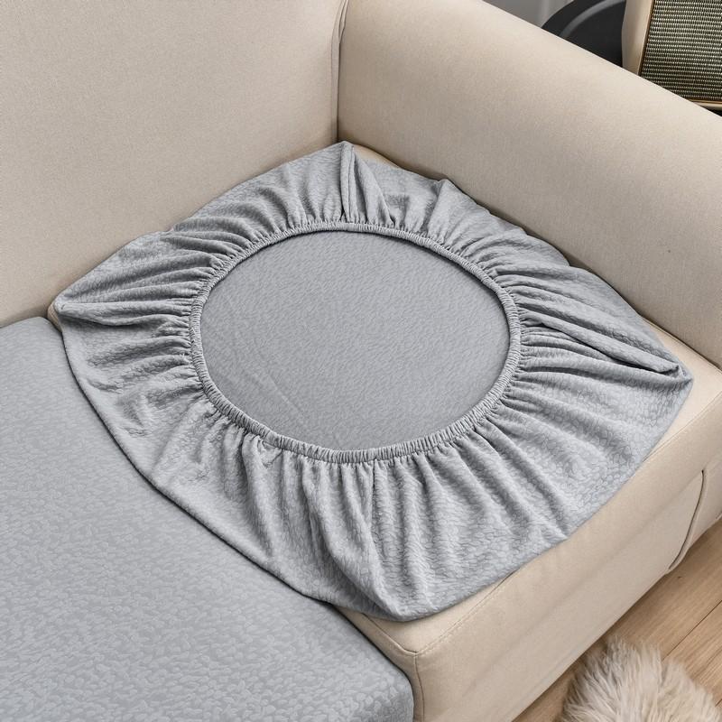 Jacquard Sofa Seat Cushion Cover Elastic Waterproof Sofa Cover For Living Room Furniture Protector For Pets Kids Removable