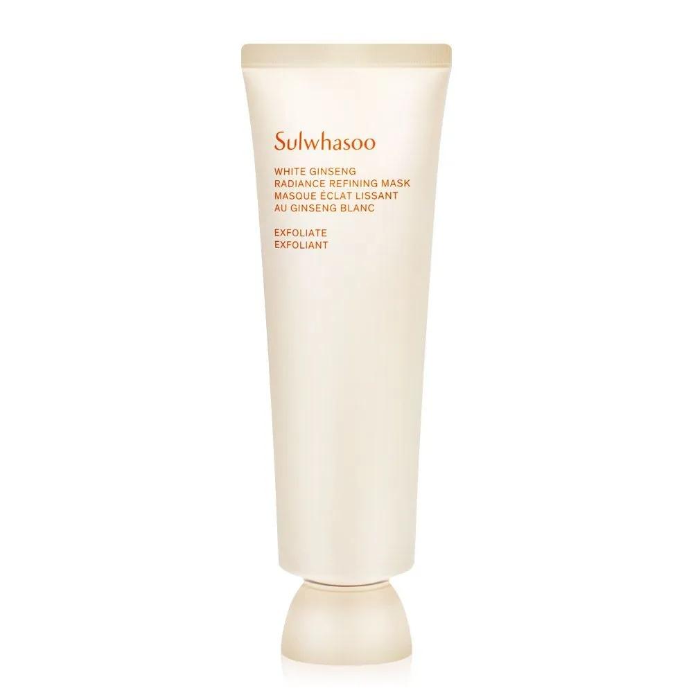 Sulwhasoo White Ginseng Pack 120ml Scrub Facial Exfoliator In-Shower Gel Mask Wash-Off Pack