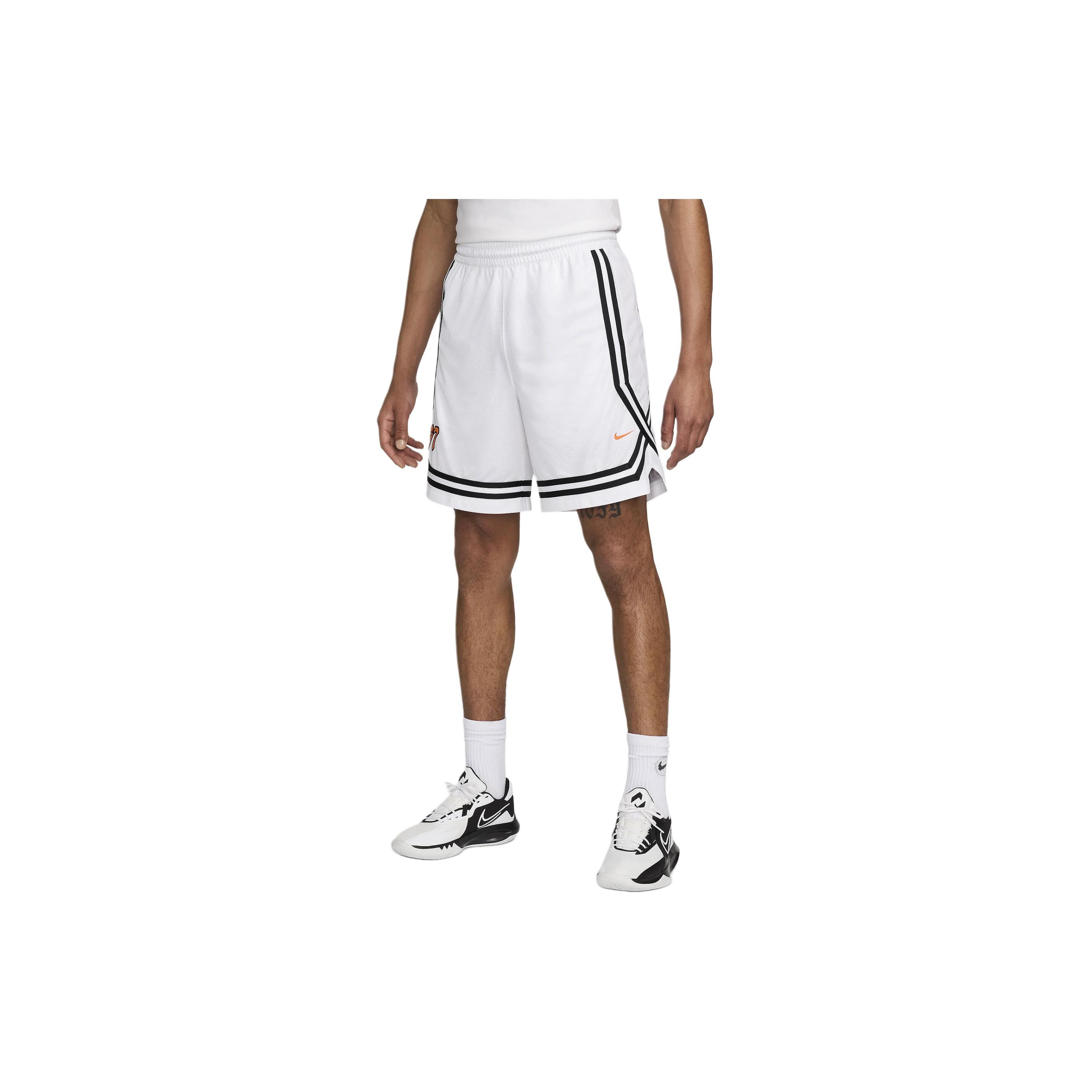

New Nike Dna Crossover Men s Dri FIT 8 Basketball Shorts FN2883-100 2XL