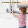 Plastic Door Window Limiter No Punching Window Safety Lock Window Restrictor  Child Safety