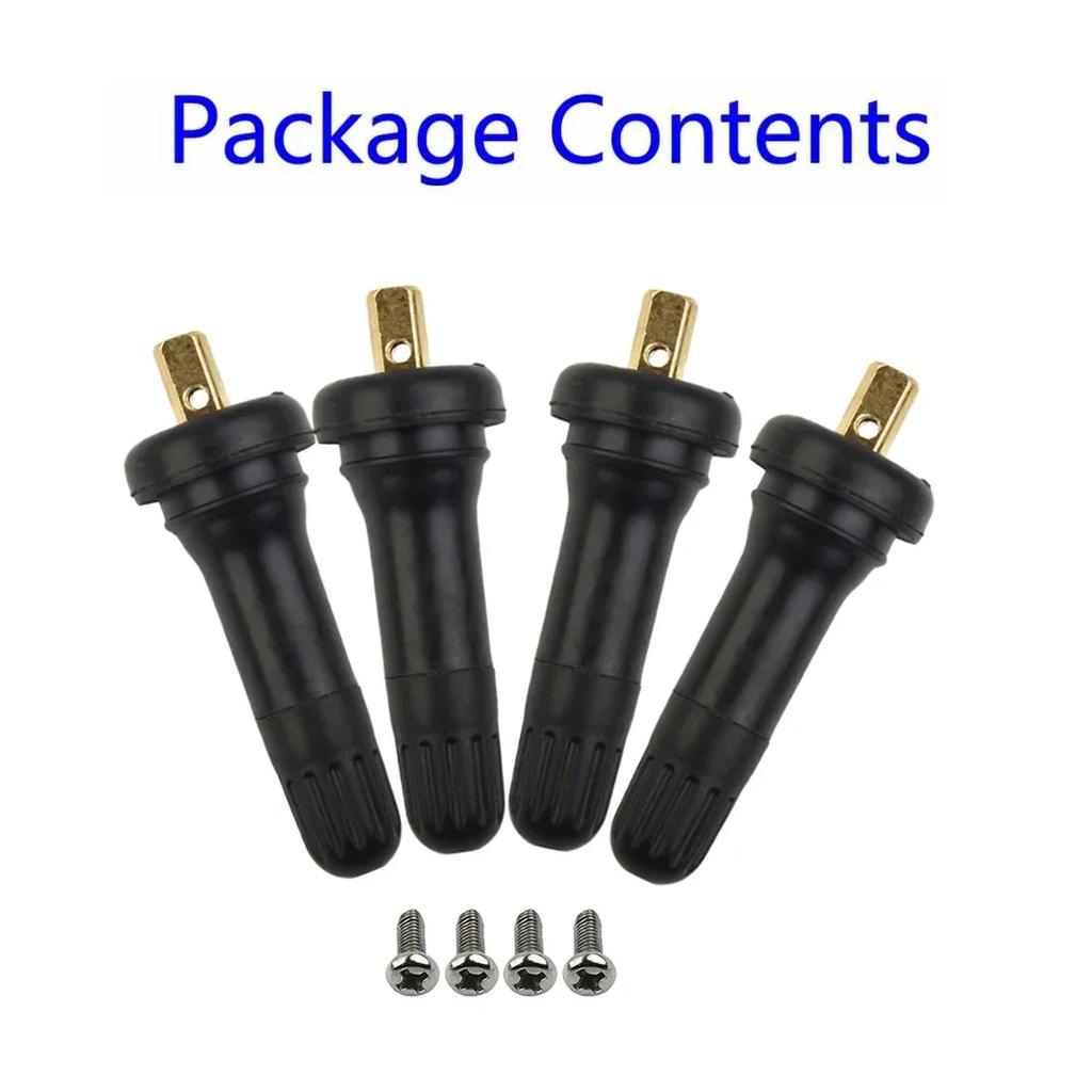4Pcs TPMS Stem Repair Kit Tyre Pressure Sensor Valve For Ford Fiesta Focus Mondeo For B-Max For C-Max For For Explorer