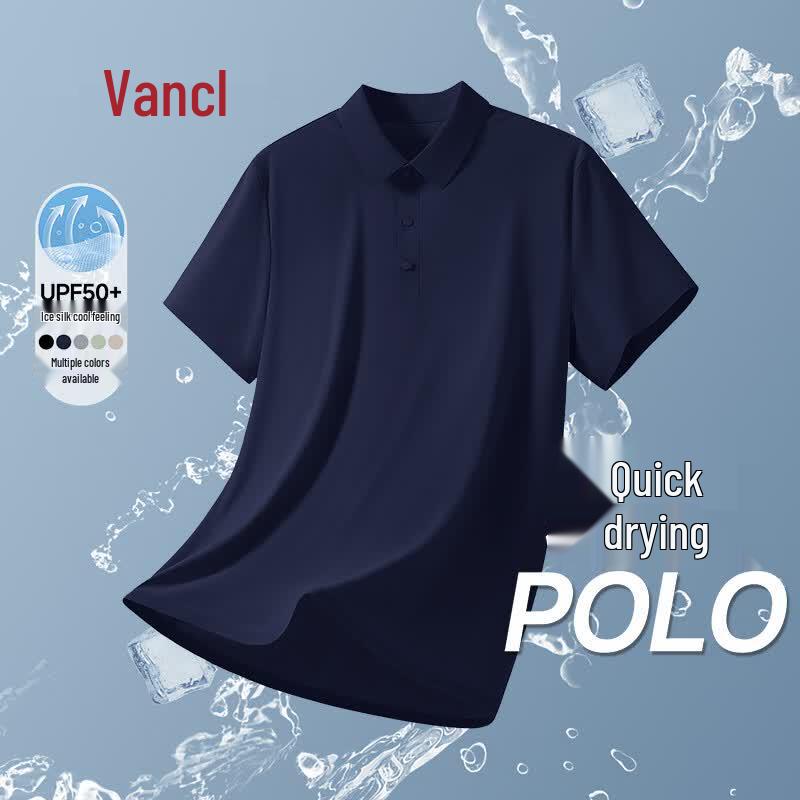 VANCL Men s Ice Silk Seamless Polo Shirt M