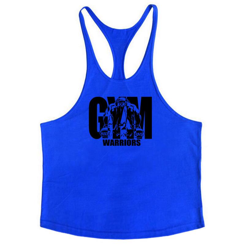 Gym Warriors Pure Cotton Spaghetti Strap Fitness Vest for Sports
