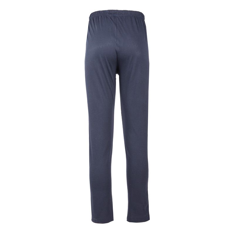 Ensemble pyjama uni avec logo manches longues col rond 100% coton Homme BILL TORNADE
