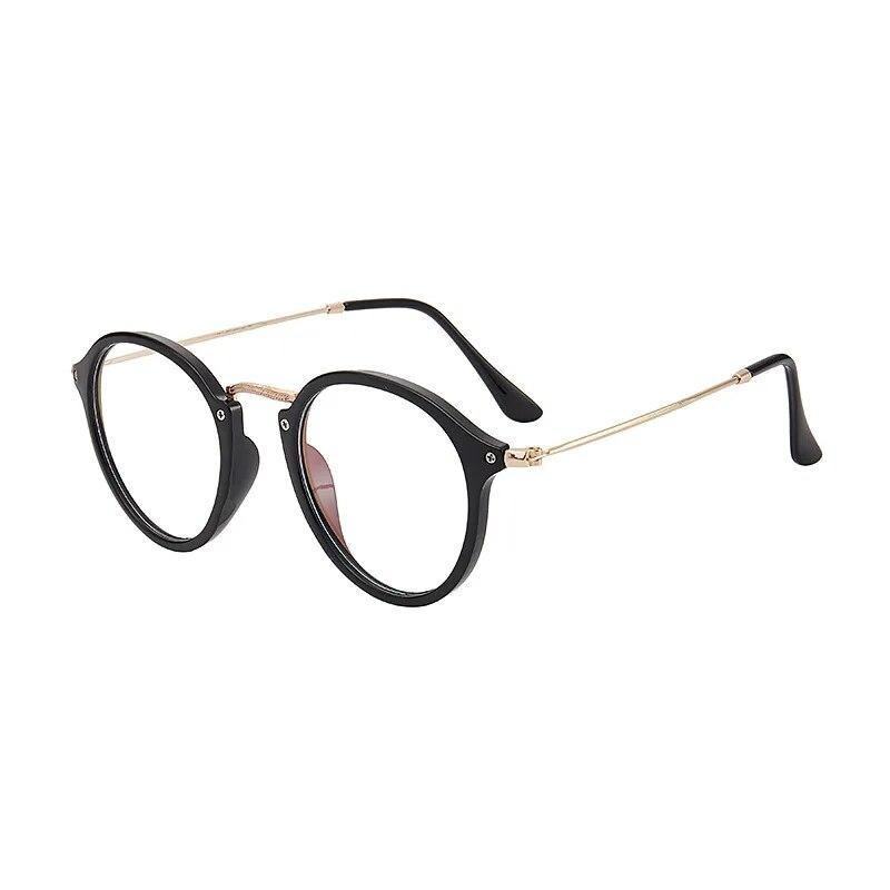 Nowe okrągłe okulary przeciwsłoneczne damskie Trend w stylu retro przezroczysta osobowość damskie markowe designerskie okulary przeciwsłoneczne UV400