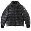 MONCLER [Domestic regular] AUBERT hoodie down Jacket 1 blackUsed