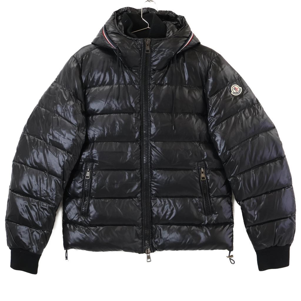 MONCLER [Domestic regular] AUBERT hoodie down Jacket 1 blackUsed