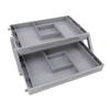 Folding Drawer Organizer Various Sizes Containers Multifunctional Storage Tray for Cosmetics Jewelry