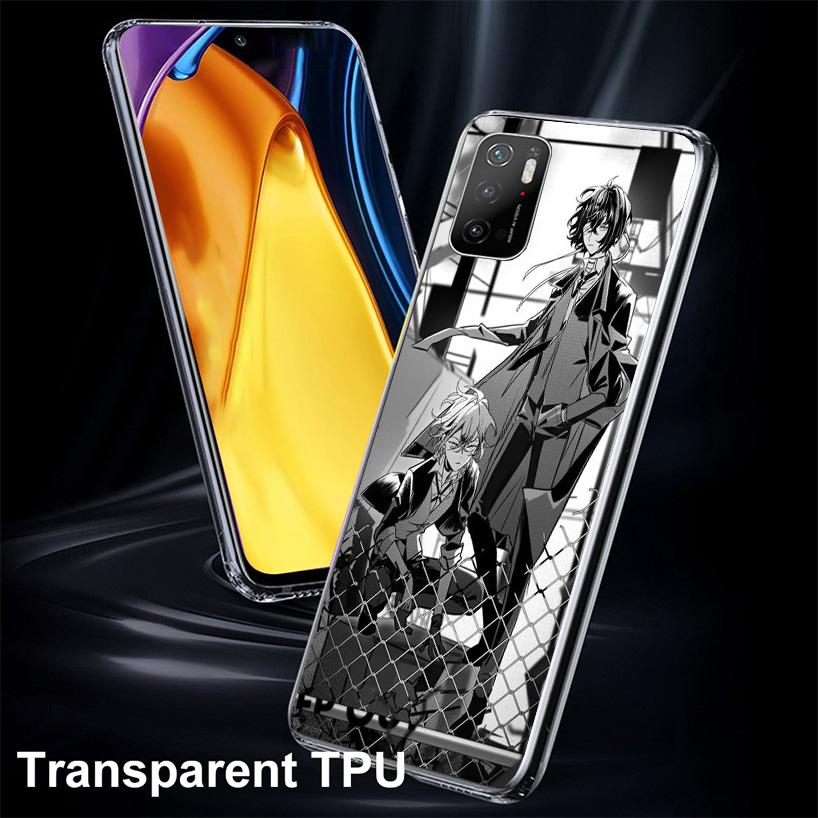 Bungo Stray Dogs Double Black Phone Case For Xiaomi Poco X7 X6 X5 Pro F7 Ultra Redmi 15C 15 13C 13 12C 12 10 10A 10C 9 9A 9C 9T