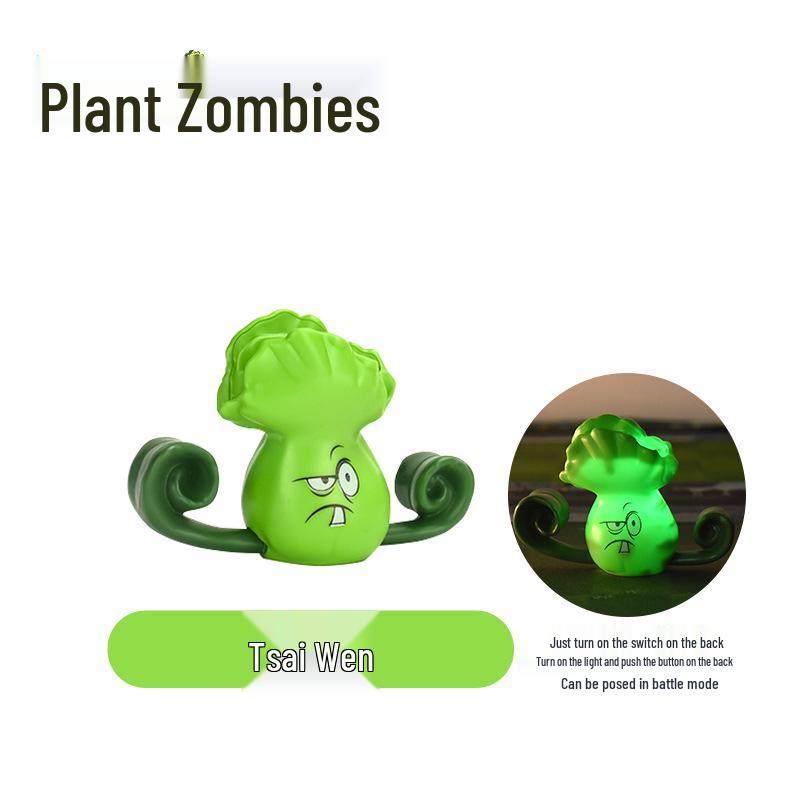 Plants Vs. Zombies Toy Set: Bewitching Mushroom, Fish Hook, Grassland Mine, Flaming Tree, Poison Pea