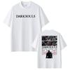 Summer Hot Game Dark Souls Graphic T Shirt Unisex Women Vintage Fashion Cotton Tshirt Hip Hop