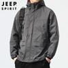 JEEP SPIRIT Men's Fall/Winter Windbreaker Jacket
