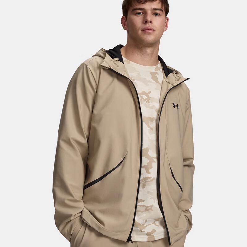 

Under Armour Men s Woven Hooded Jacket 6014621 L
