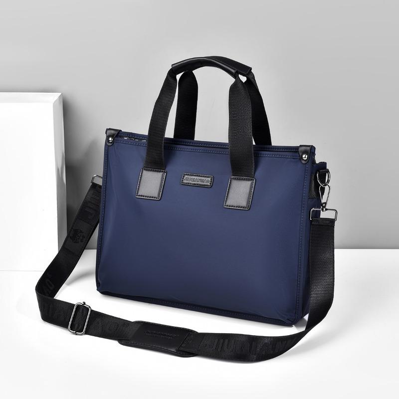 Men's briefcase new simple Oxford cloth computer bag casual business shoulder crossbody business trip portable men