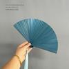 Cut Out 5-Inch Chinese Style Chinese Ancient Style Red and Black Folding Fan