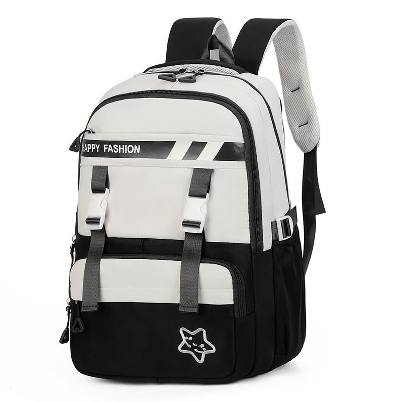 Minimalist Backpack Style Outdoor Leisure Travel Bag Large Schoolbag Capacity