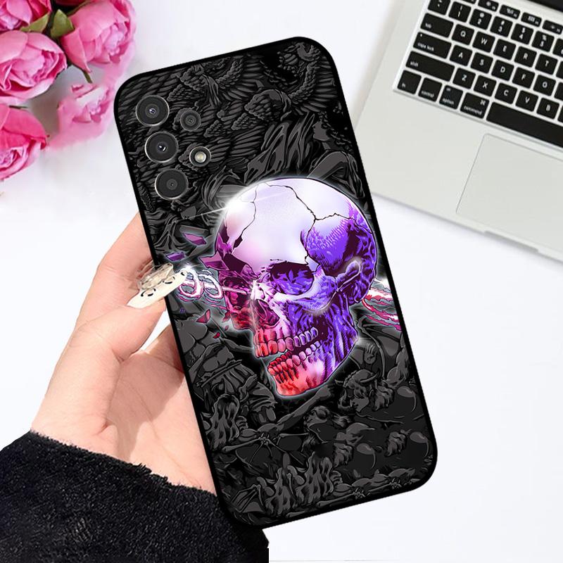 For Samsung A32 4G 5G Case A325 A326 TPU Silicone Matte Cartoon Phone Back Cover For Samsung Galaxy M32 5G SM-M326B Coque Bumper