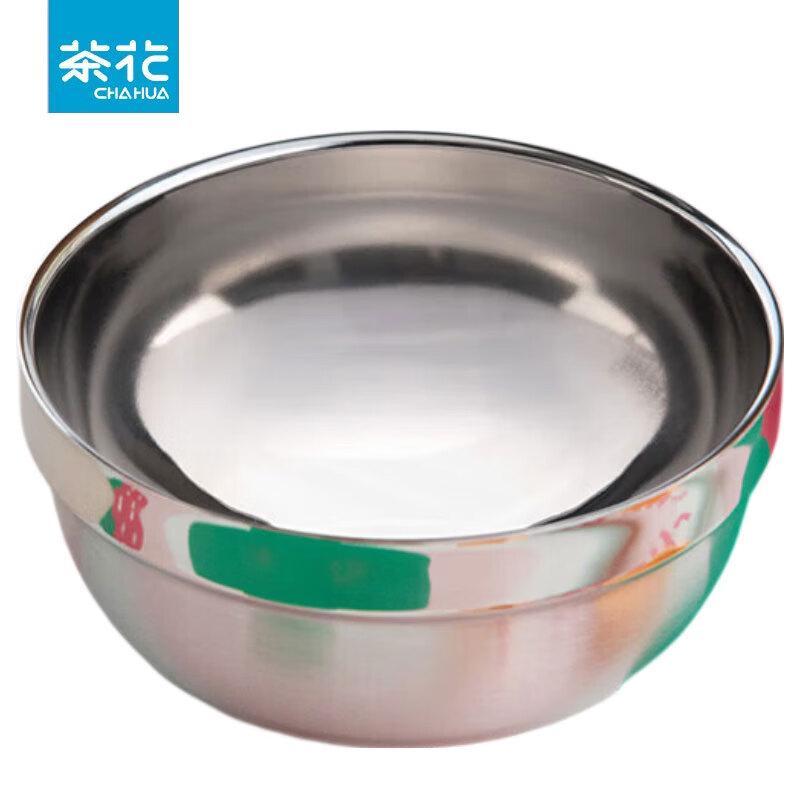 CHAHUA Двухслойная термоизолированная суповая миска из нержавеющей стали 304