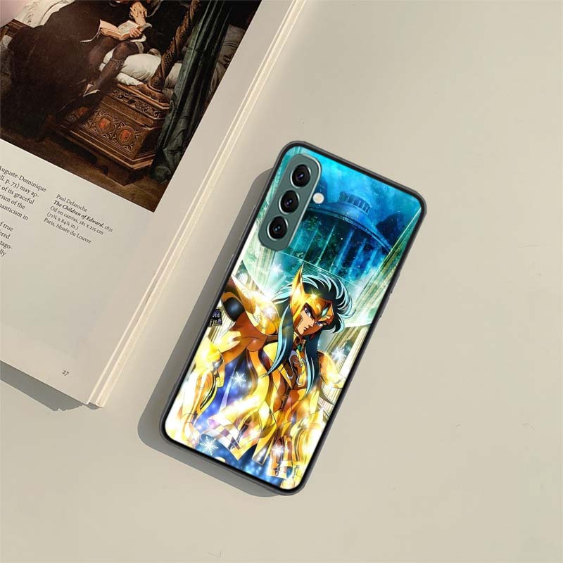 Saint Seiya Knights Of The Zodiac Phone Case For Samsung A16 A26 A36 A56 Galaxy A17 A12 A52S A13 A23 A33 A53 A22 A32 A02S A03S A