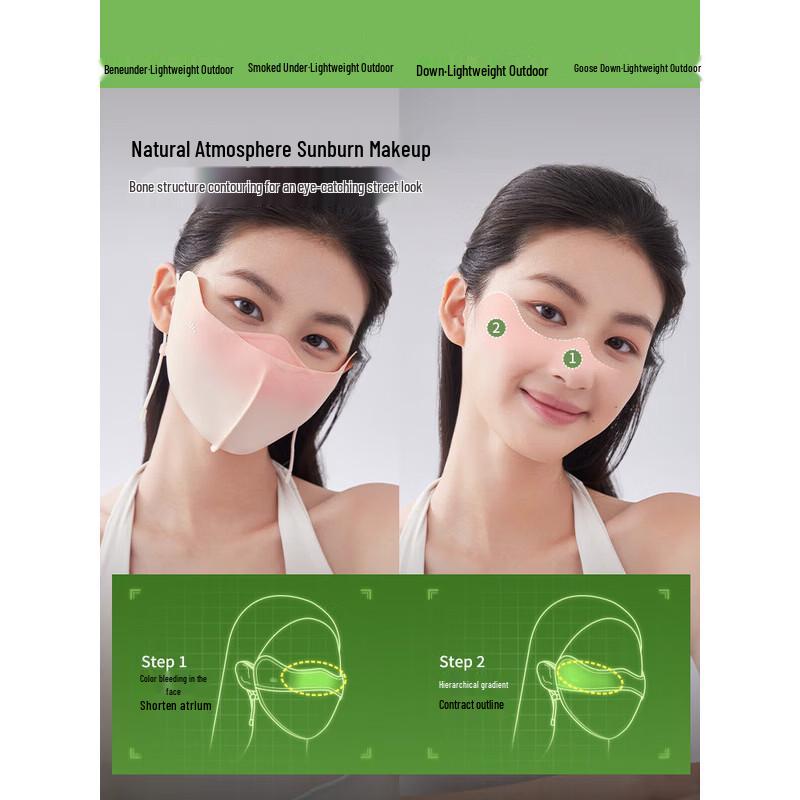 Beneunder UV Protection Face-Shaping Mask
