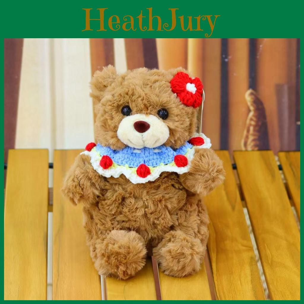 Plüsch-Teddybär-Geschenk mit Rosenblüten für Abschluss- und Weihnachtsfeiern