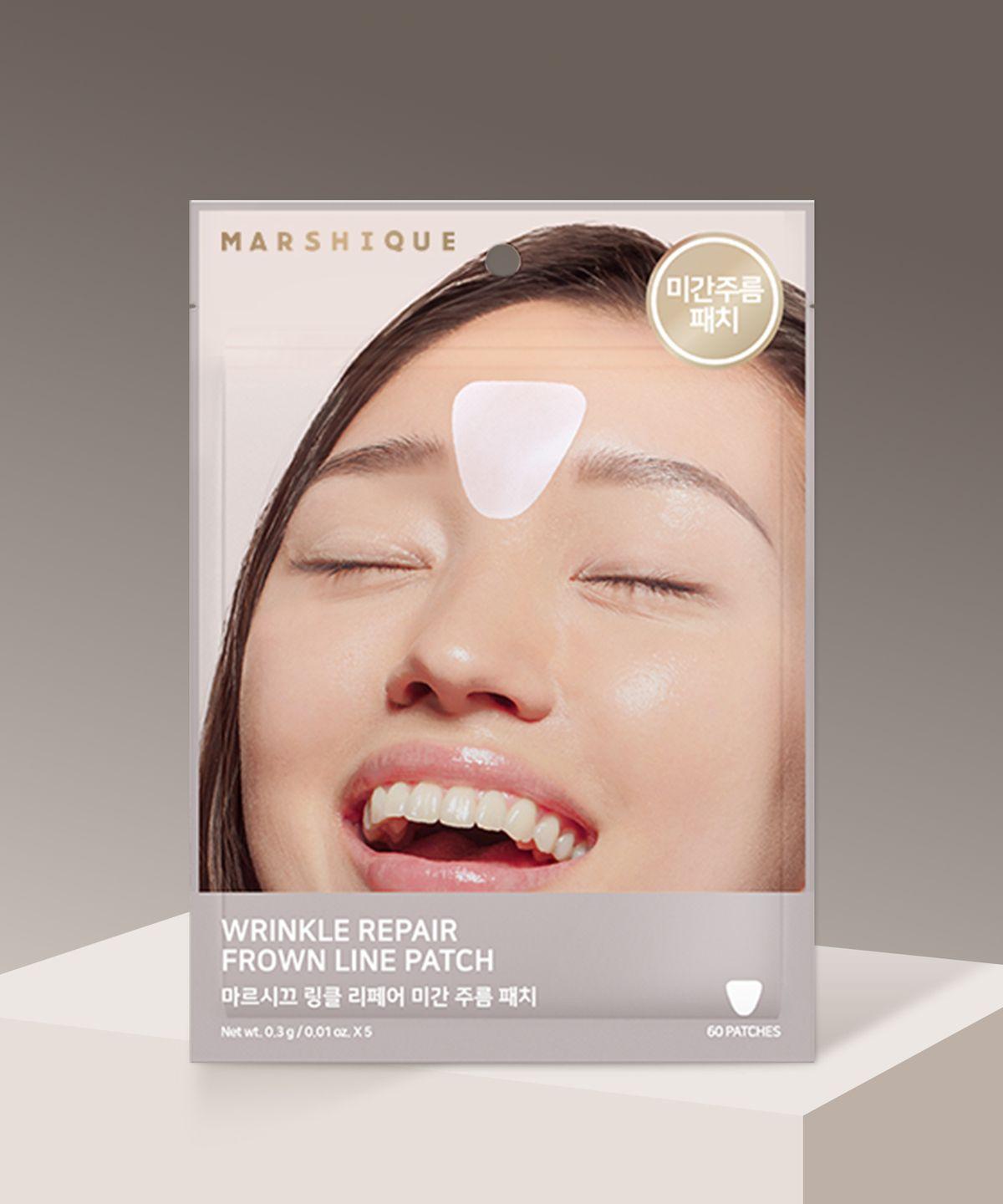[Renewal/Increased Quantity] Wrinkle Repair Forehead Wrinkle Patch (60 patches) 1 pack