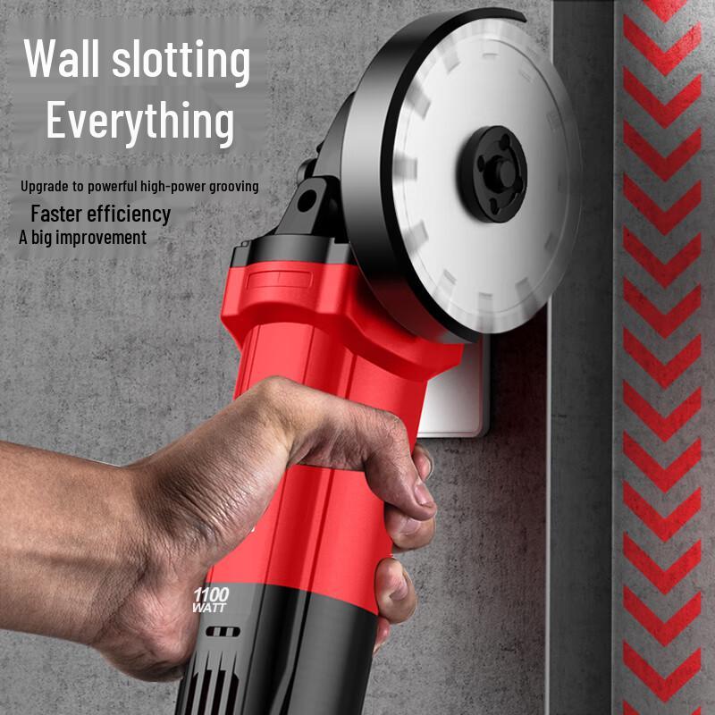 DELIXI Electric Multi-function Angle Grinder CN Plug (adapter Included)