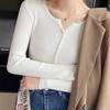 Women's Slim Fit Black Turtleneck Sweater - Long Sleeve Knit Base Layer for Spring & Autumn 2025