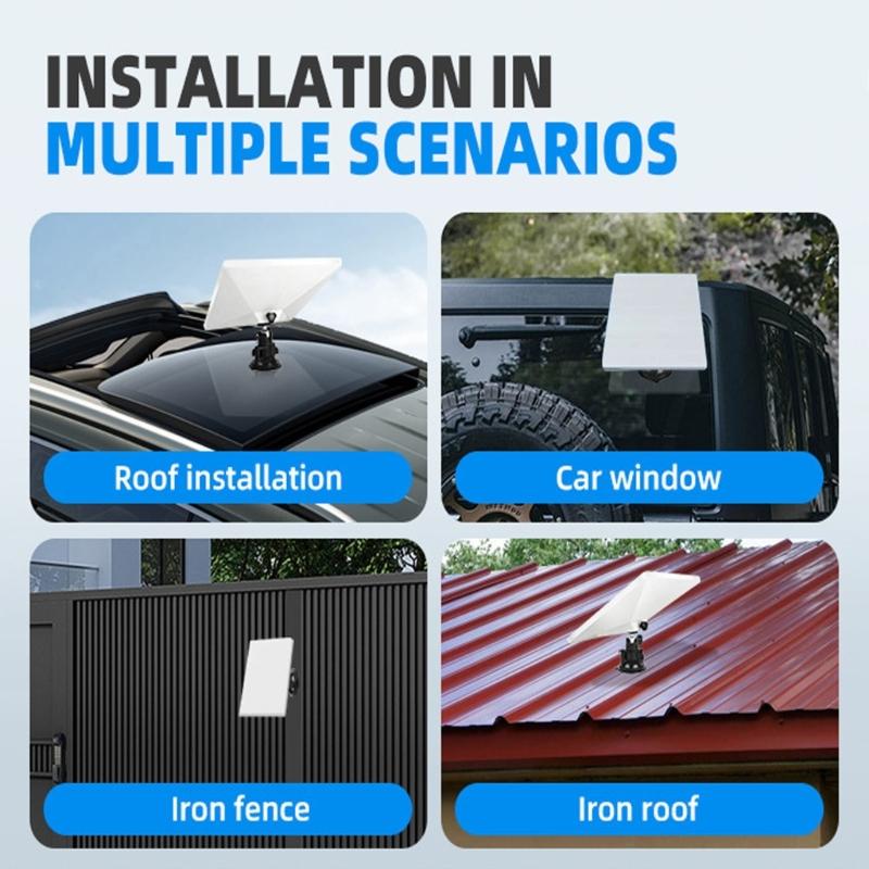 Car Roof Mount Kit for Mini 360 Degree Rotating Suction Cup Mount Bracket Universal Mounting On Smooth Surfaces